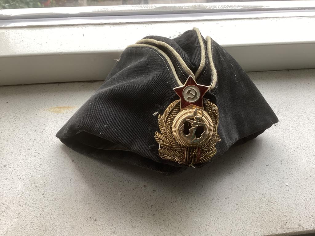 Leger baret Rusland/ pilotka baret luchtmacht, Verzamelen, Militaria | Algemeen, Ophalen of Verzenden, Marine, Nederland