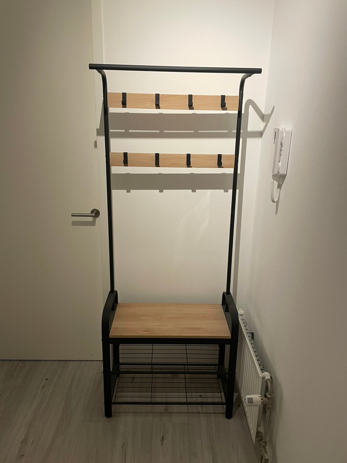 Kapstok staand, Huis en Inrichting, Woonaccessoires | Kapstokken, Ophalen, Gebruikt, Metaal, Staande kapstok
