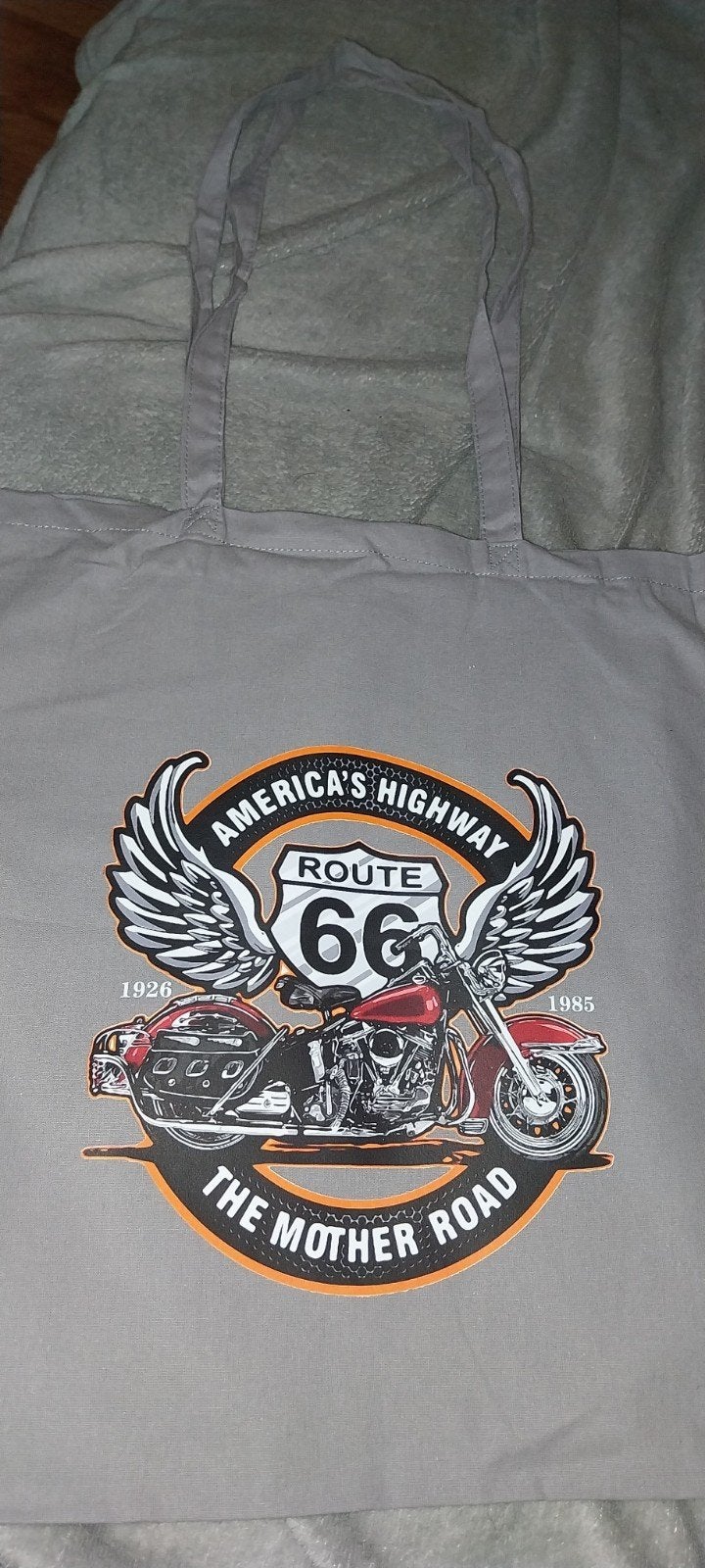 Nieuwe katoenen tas Route 66 print, Ophalen of Verzenden