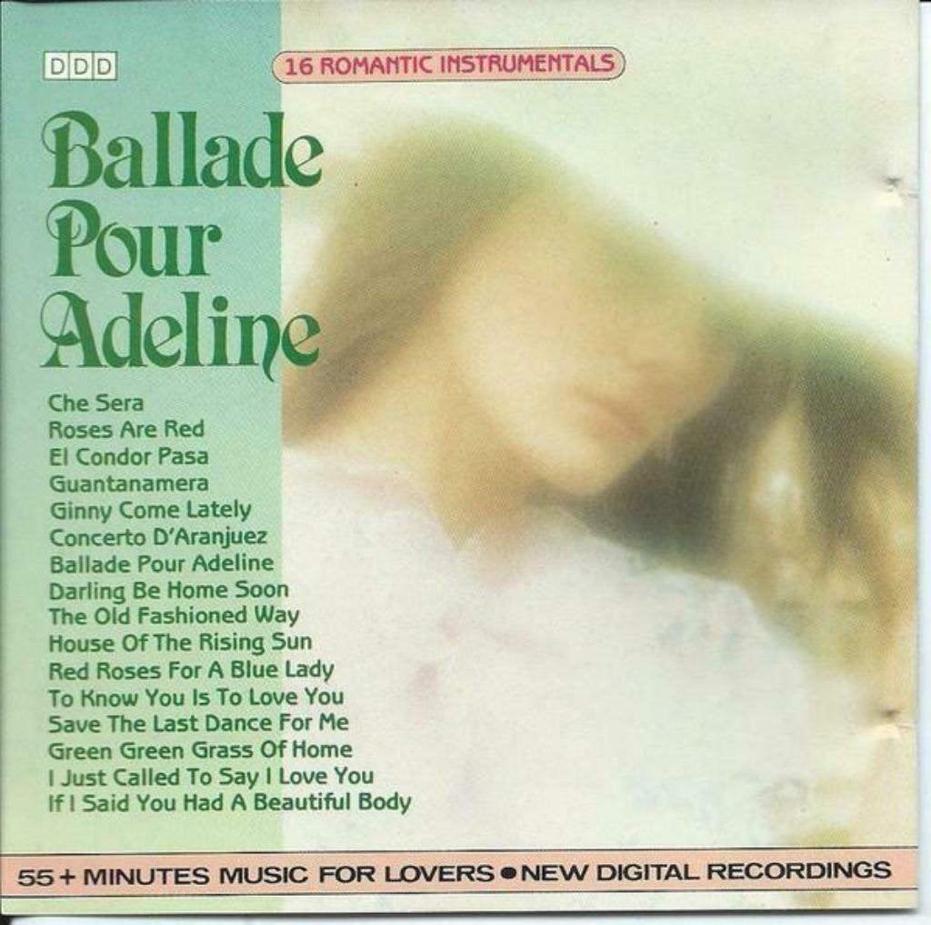Ballade Pour Adeline (16 Romantic Instrumentals)^^, Ophalen of Verzenden, Zo goed als nieuw, Album, Inclusief doosje
