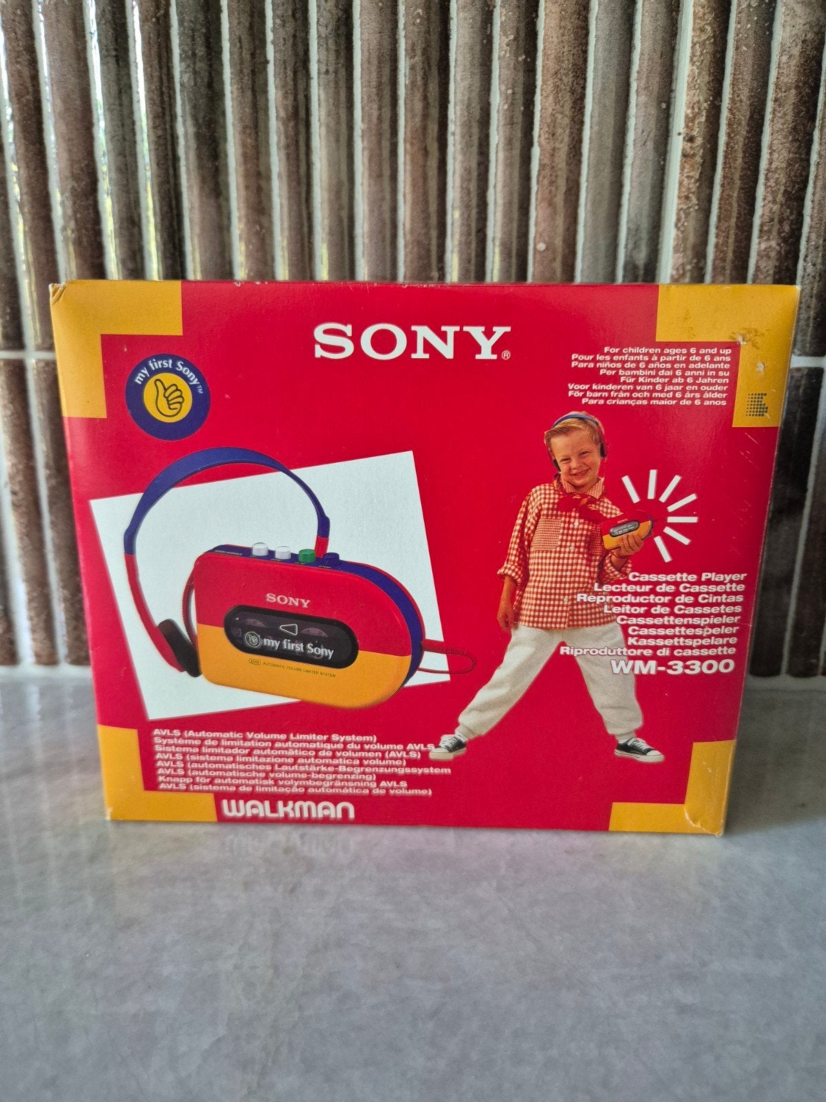 Sony WM-3300 "My First Sony" Cassettespeler - Nieuw in doos, Ophalen of Verzenden, Walkman