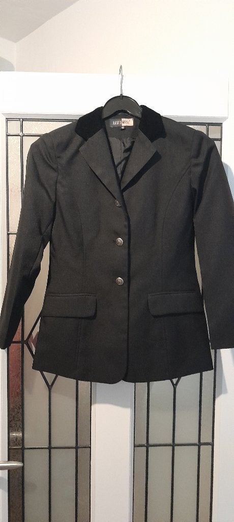 Wedstrijdjasje dressuur 152, Dieren en Toebehoren, Paardrijkleding, Ophalen, Gebruikt, Kinderen, Dressuur