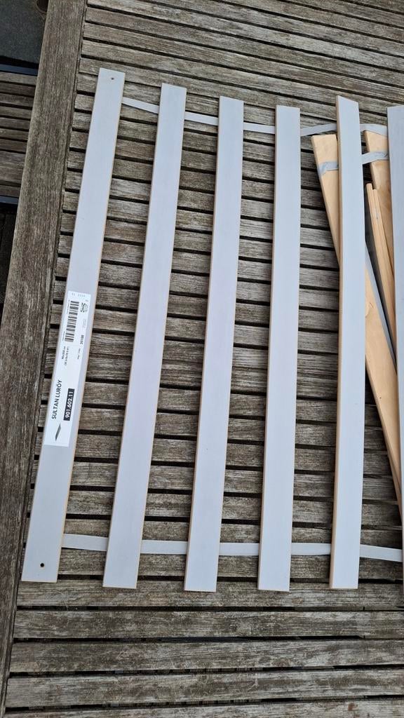IKEA SULTAN LURÖY Lattenbodem 90x200 cm, Huis en Inrichting, 90 cm, Eenpersoons, Ophalen of Verzenden, Zo goed als nieuw