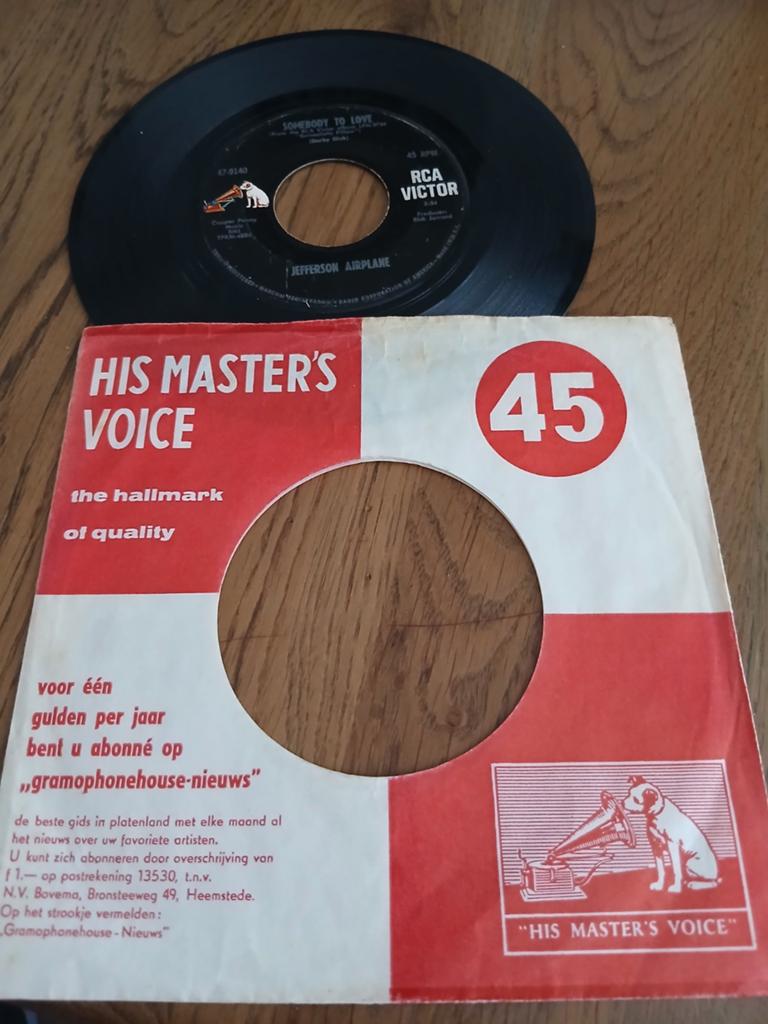 VINYL SINGLE  JEFFERSON AIRPLANE   1967, Single, Ophalen of Verzenden, Zo goed als nieuw, Pop