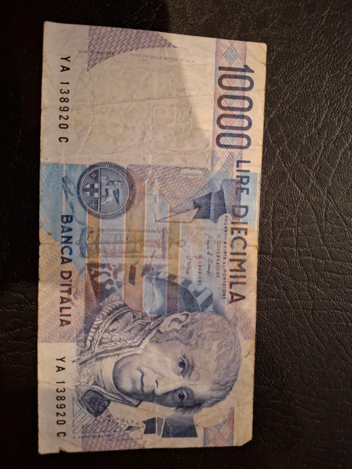 10000 Italiaanse Lire biljet - Zeldzaam verzamelobject, Ophalen of Verzenden, Italië, Los biljet