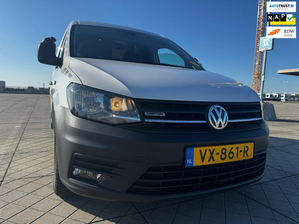 Volkswagen Caddy 2.0 TDI L2H1 BMT DSG 4Motion Maxi Highline, Auto's, Automaat, Gebruikt, 4 cilinders, 150 pk