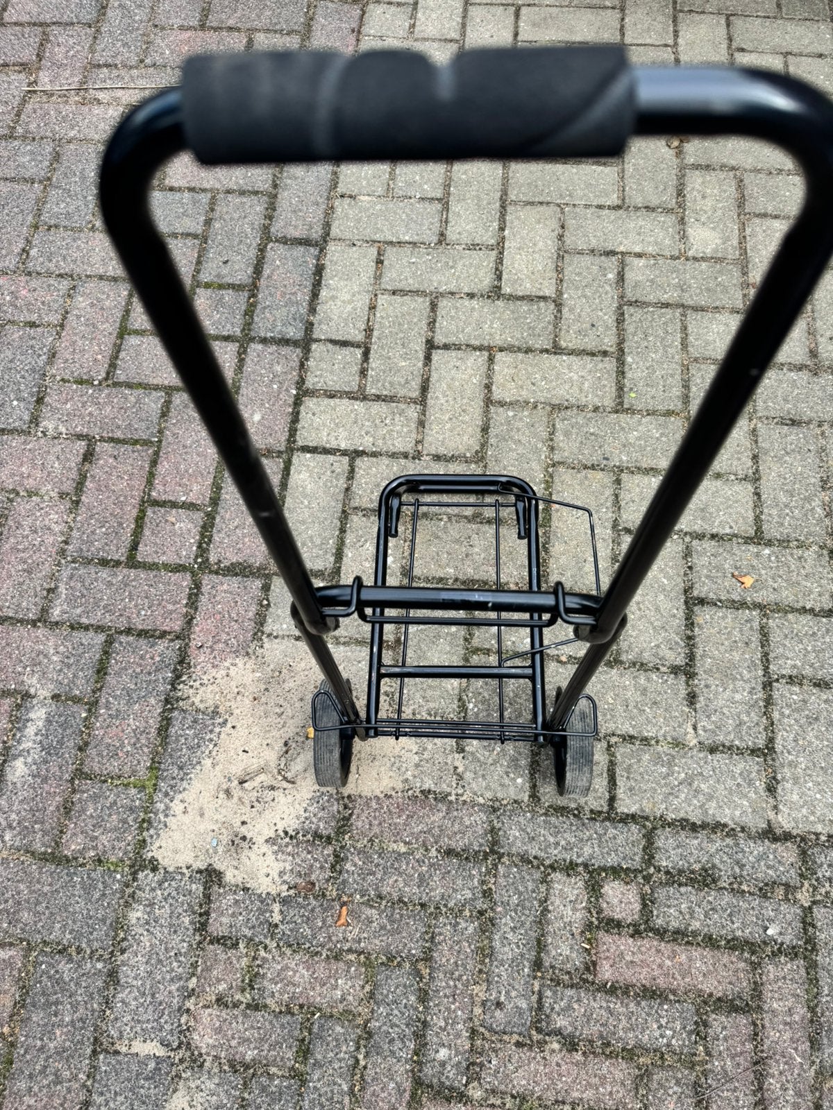 Inklapbare bagage trolley, Ophalen, Gebruikt