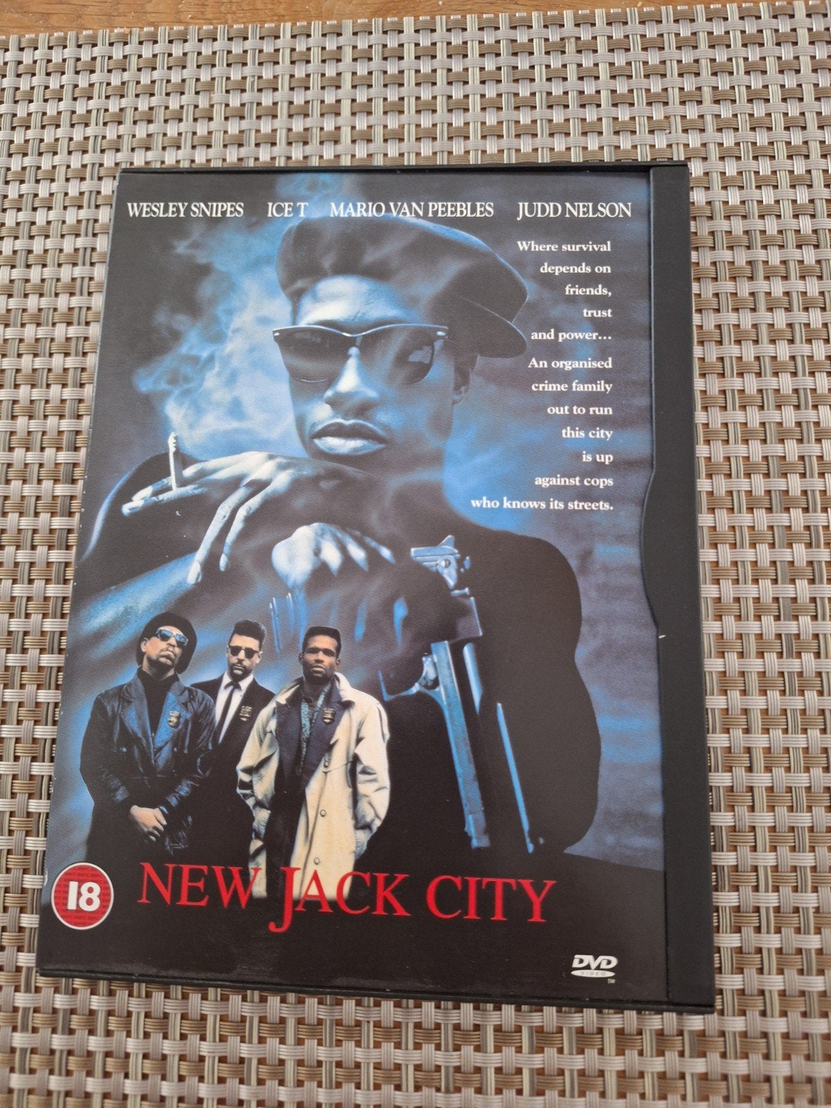 dvd New Jack City met oa Wesley Snipes, Vanaf 18 jaar, Engels, Nederlands, Ophalen of Verzenden