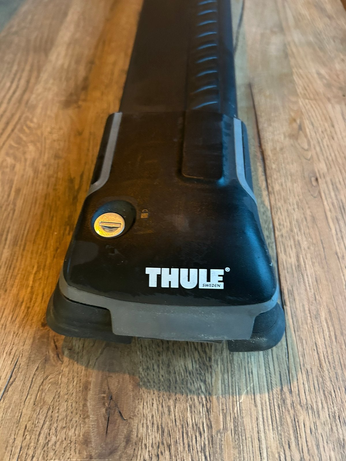 Thule dakdragers voor Skoda Superb Combi 2019 (met dakrail), Ophalen, Gebruikt