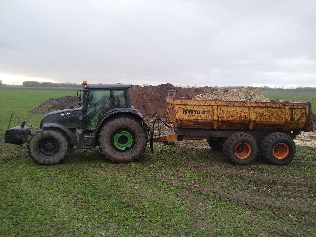Dumper  wielpoot zaaimachine, Ophalen, Veehouderij, Zaaien, Planten of Poten