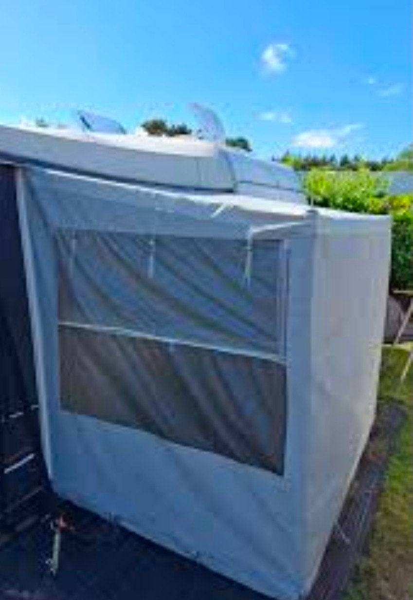 Uitbouw erker hypercamp pvc voor voortent., Caravans en Kamperen, Tenten, Ophalen, Tot en met 2