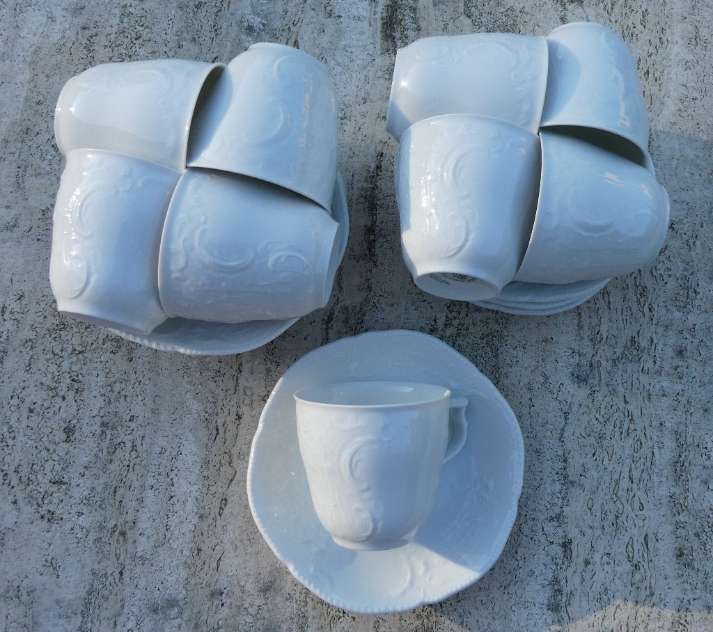 Rosenthal CLASSIC ROSE Dip/Snack Dessert 6 Diep Bord K + S, Overige merken, Klassiek, Nieuw, Ophalen of Verzenden