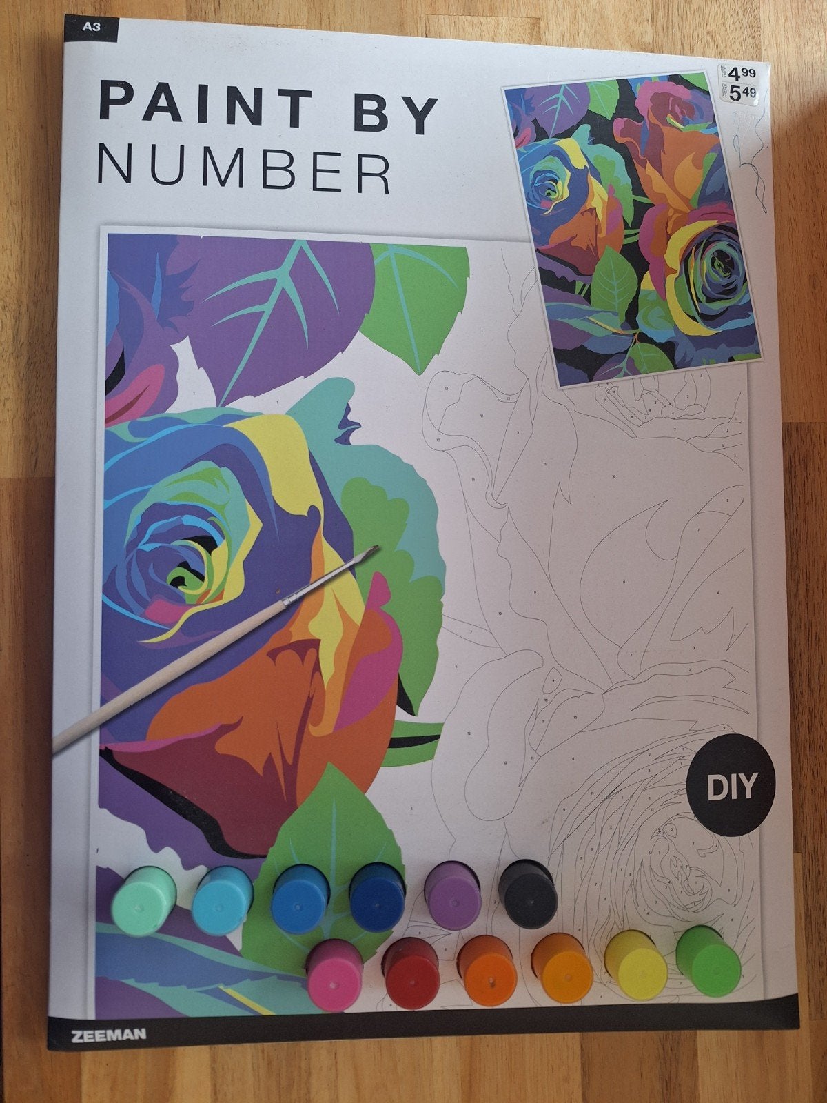 Paint by number, Ophalen, Nieuw