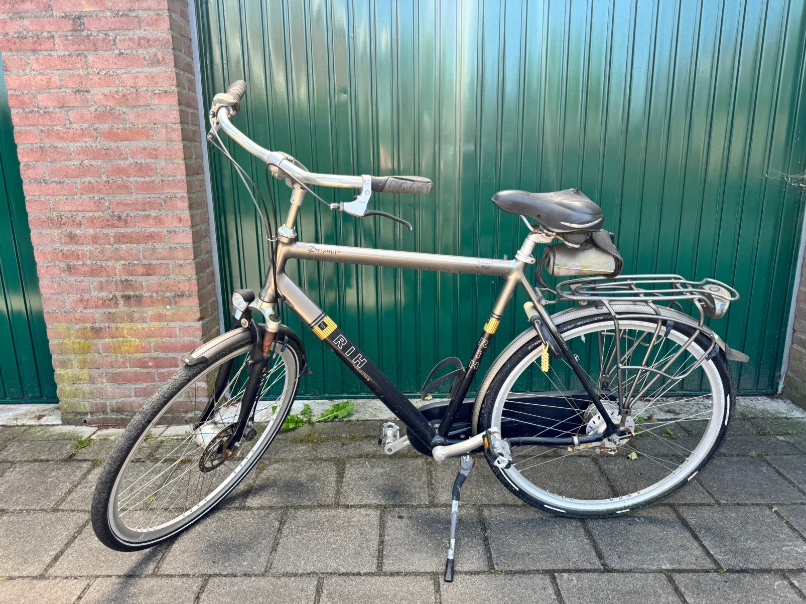 RIH Herenfiets stationsfiets, Gebruikt, Versnellingen, 57 tot 61 cm, Trommelrem