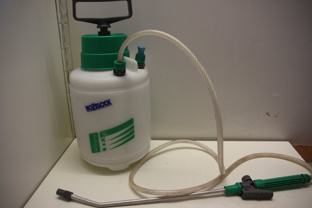Hozelock Drukspuit 3 liter. Nieuwstaat, Ophalen of Verzenden, Zo goed als nieuw, Overige typen