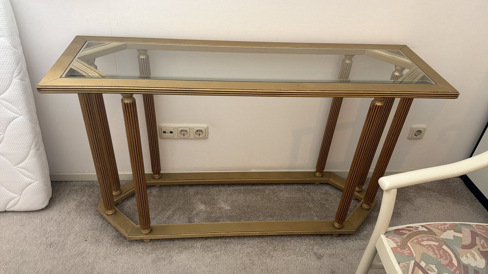 sidetable, Ophalen, 100 tot 150 cm, Sjiek, Zo goed als nieuw