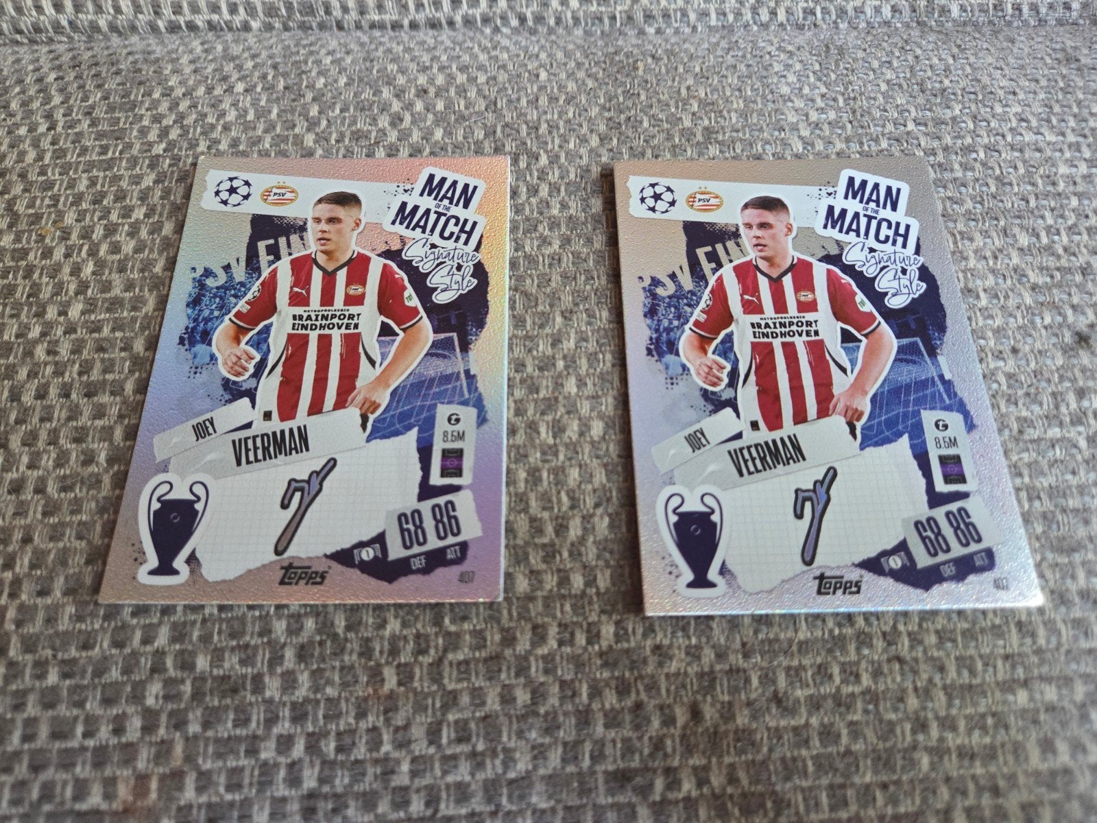 Joey Veerman Topps Match Attax PSV Eindhoven Kaarten, Verzamelen, Sportartikelen en Voetbal, Ophalen of Verzenden, Zo goed als nieuw