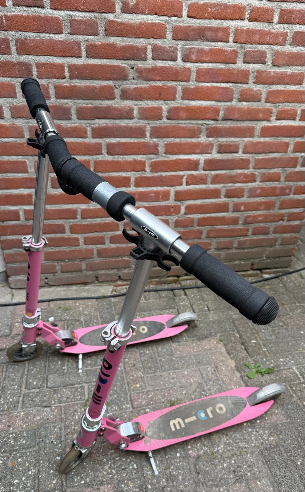 Micro Sprite 2-wiel vouwstep - Roze, Fietsen en Brommers, Steps, Ophalen, Gebruikt, Gewone step