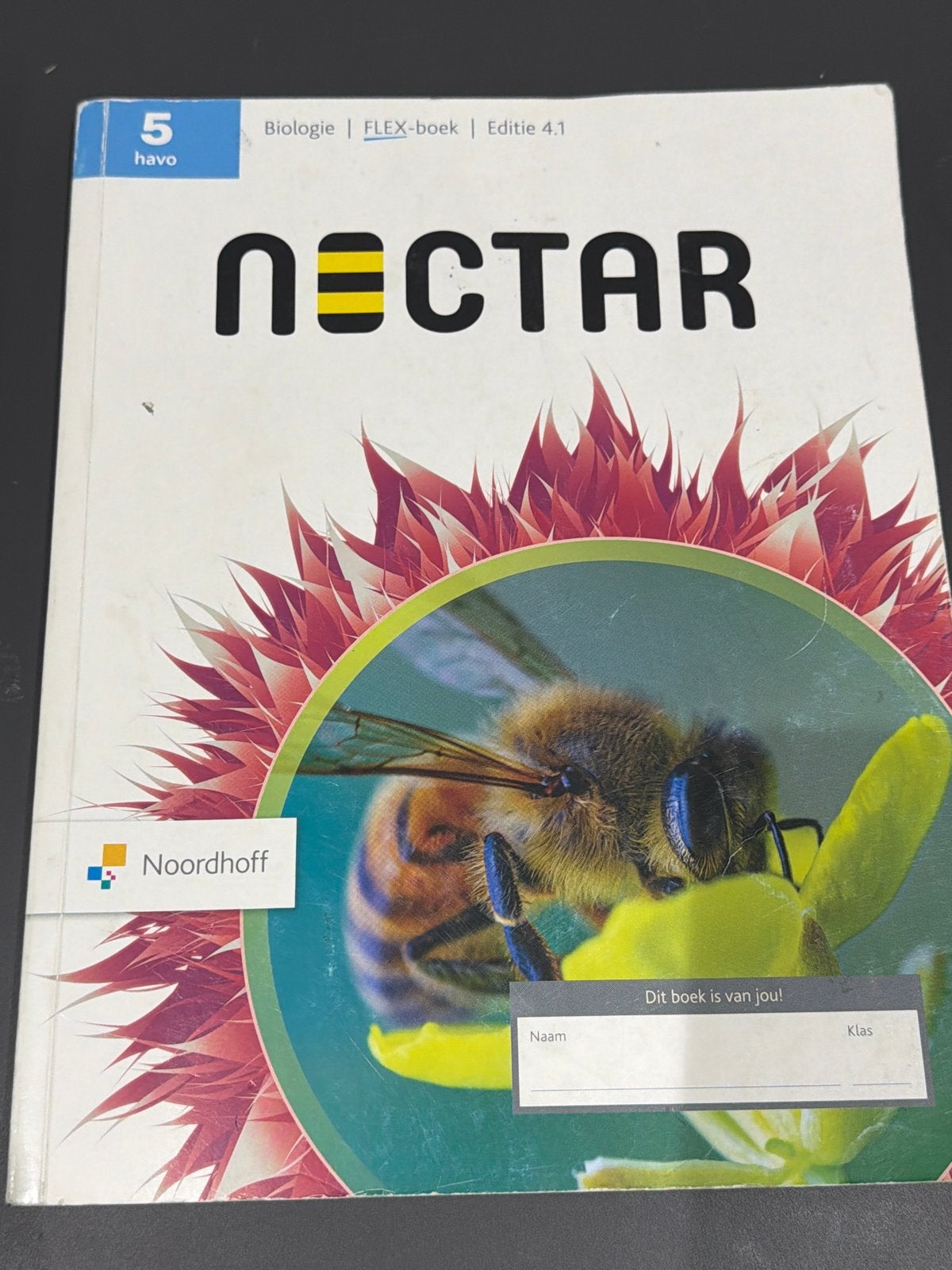 Nectar Biologie FLEX-boek 4 HAVO & 5 HAVO Editie 4.1, Boeken, Ophalen of Verzenden, Gelezen, HAVO, Biologie