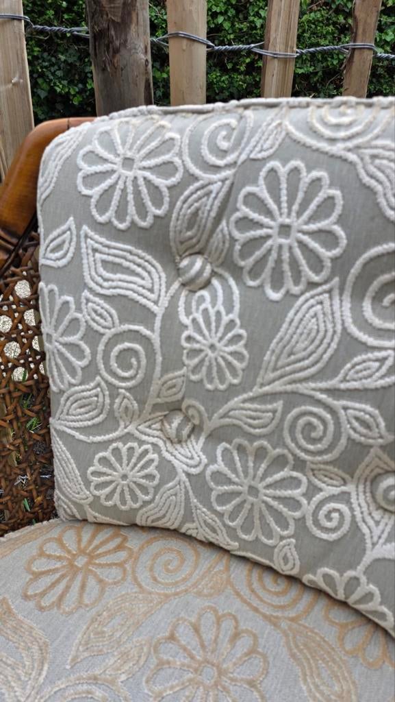 Giorgetti vintage fauteuils met webbing en comfortabele zit, Ophalen