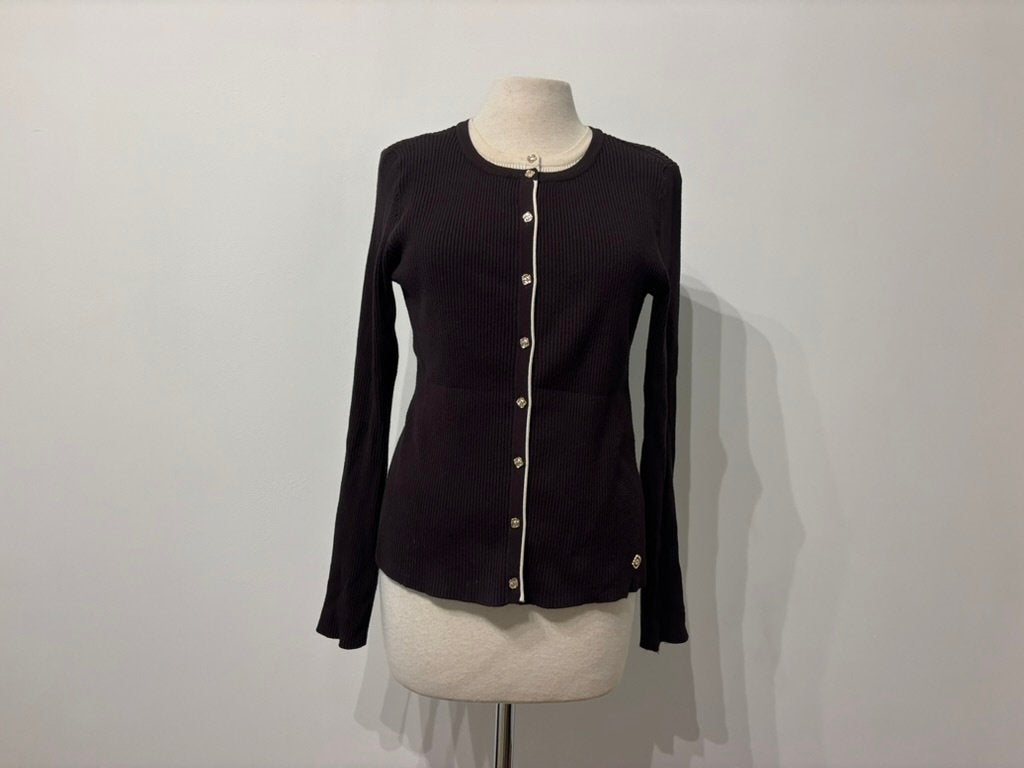 Studio Anneloes Sienna Fijngebreid Vest Bruin – Maat S, Studio Anneloes, Studio Anneloes, Bruin, Verzenden