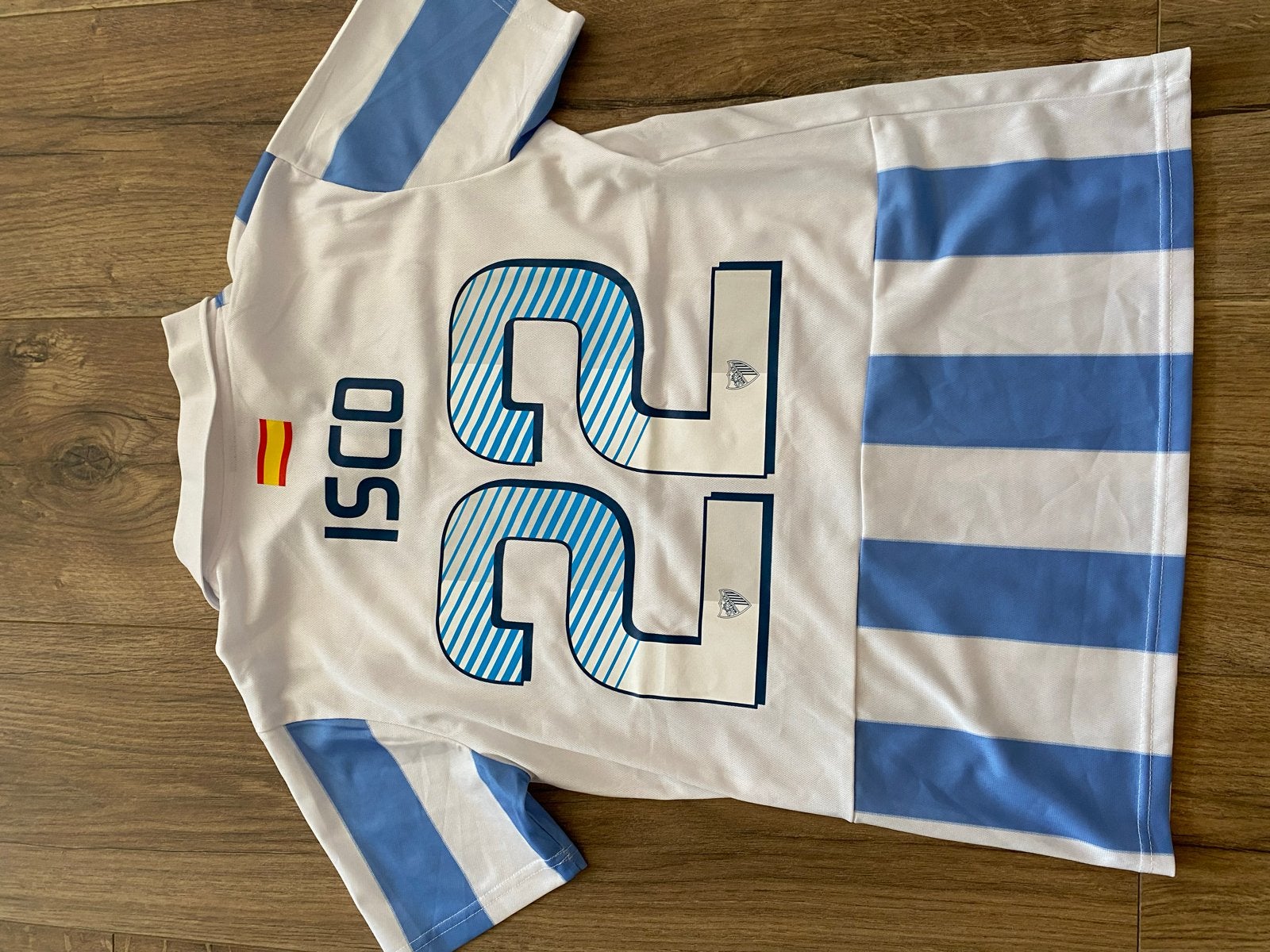 Malaga CF Isco 22 Thuisshirt Nike - Zo goed als nieuw, Maat M, Ophalen of Verzenden, Zo goed als nieuw, Shirt