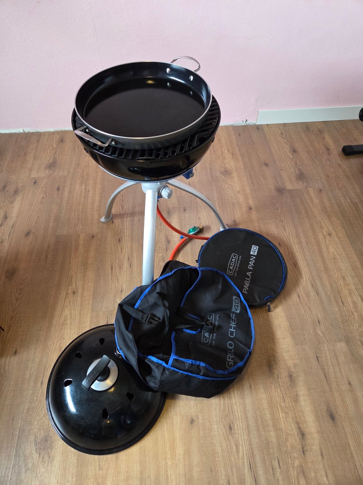 cadac grillo 40 + paella pan 40, Ophalen, Zo goed als nieuw