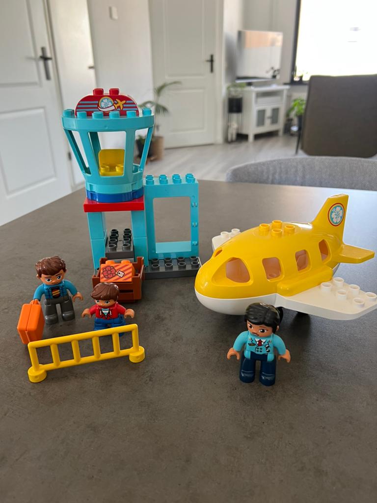 Duplo vliegveld (10871), Ophalen of Verzenden, Zo goed als nieuw, Duplo, Complete set