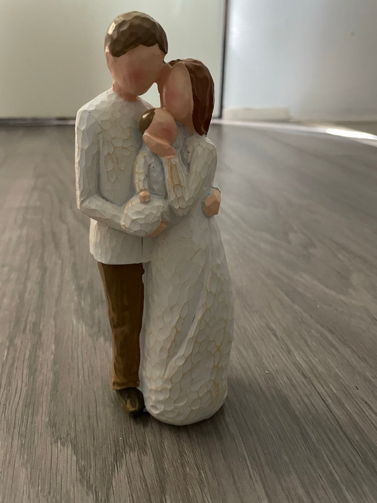 Willow Tree beeldje: Familie met baby, Ophalen, Zo goed als nieuw, Mens