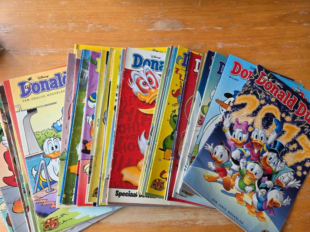 Donald Duck weekblad - jaargang 2017, Meerdere comics, Ophalen of Verzenden, Gelezen, Europa