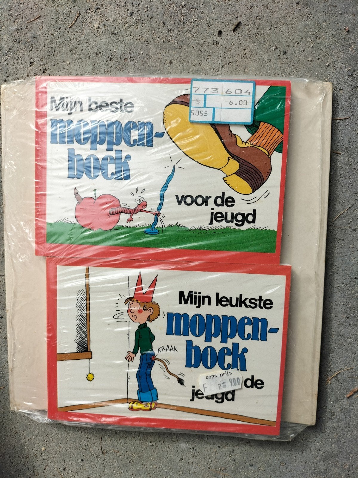 Mijn beste & leukste moppenboek voor de jeugd (2 boeken), Boeken, Ophalen of Verzenden, Nieuw, Onbekend, Fictie algemeen