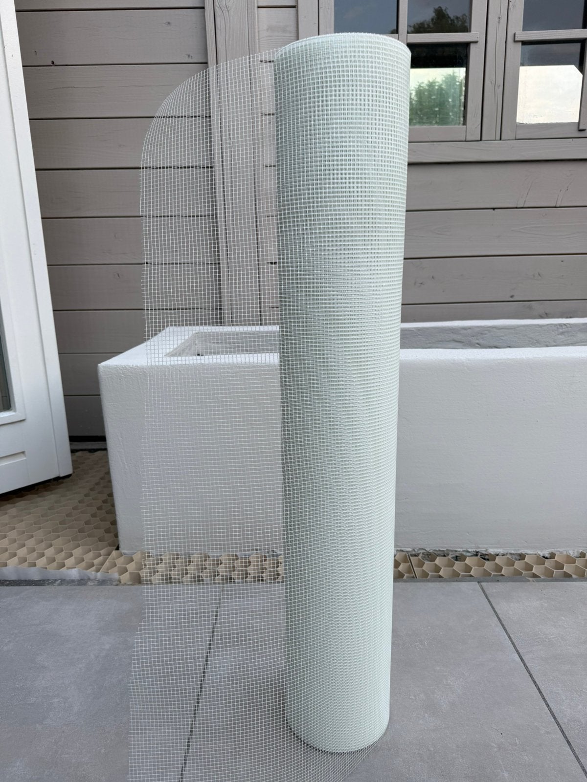 KNAUF gitec stucgaas 100cm x 85 m, Ophalen, Zo goed als nieuw