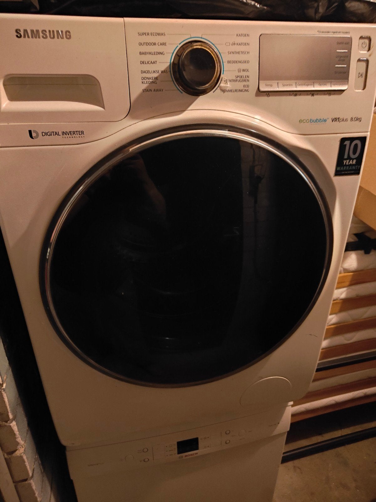 Samsung EcoBubble VRTplus 8.0kg Wasmachine, Ophalen of Verzenden