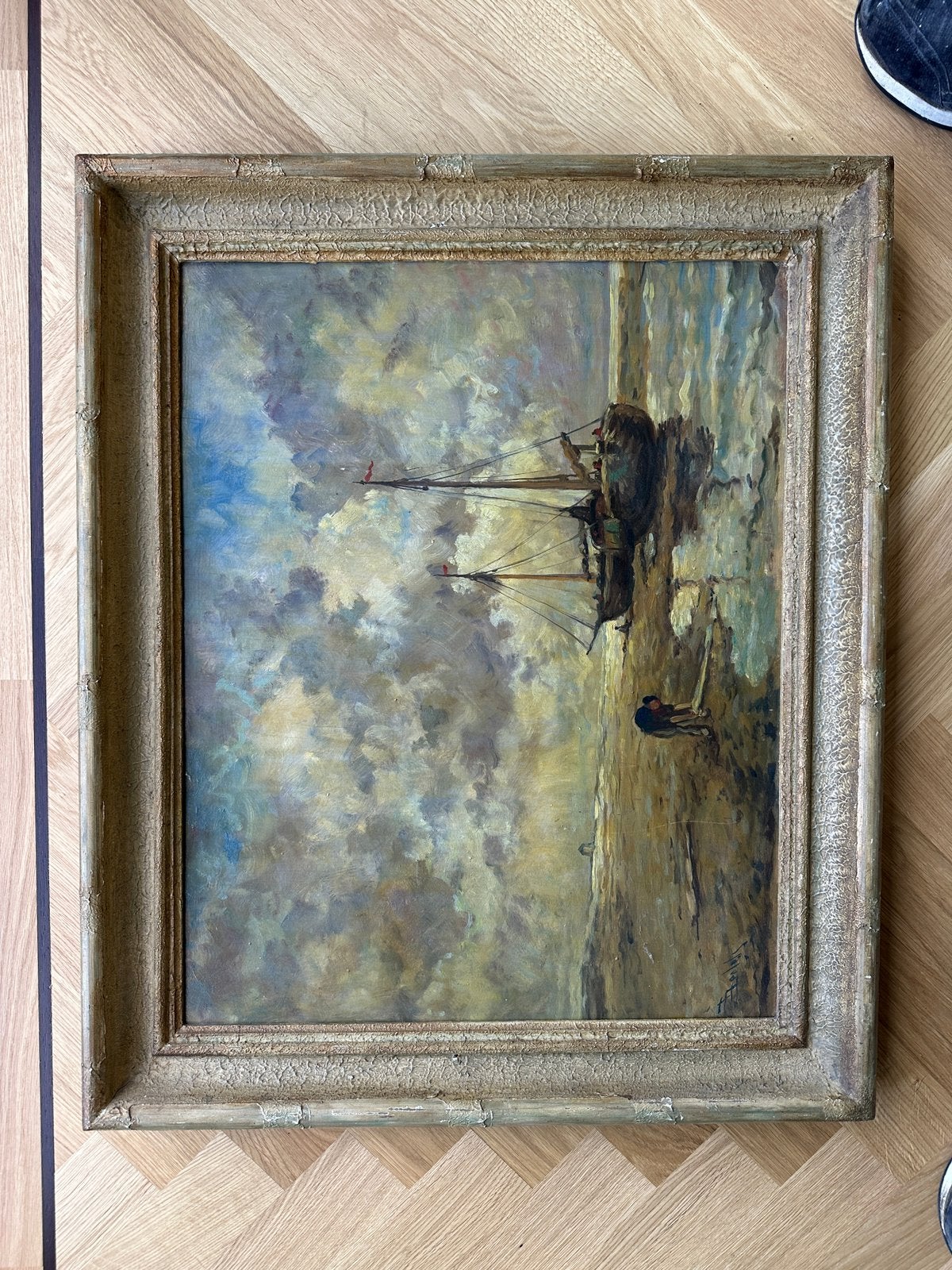 Schilderij, Ophalen, Maritiem / water, Overige stijlen, Overige ondergronden