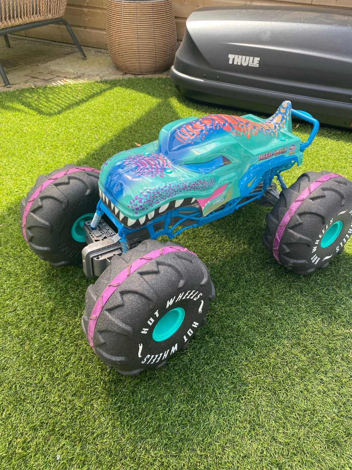 Hot Wheels Monster Trucks RC Mega Wrex, Auto offroad, Zo goed als nieuw, RTR (Ready to Run), Overige schalen