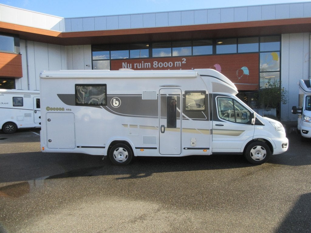 Benimar Cocoon 496 ZGAN, 5GORDELS, WINTERP, Caravans en Kamperen, Automaat, Ford, Watertank (Schoon), Diesel