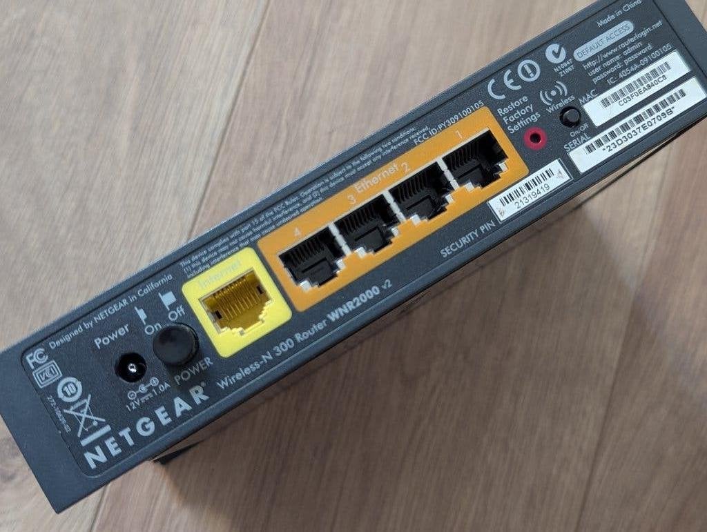 Netgear WNR2000, Ophalen, Gebruikt, Router, NETGEAR