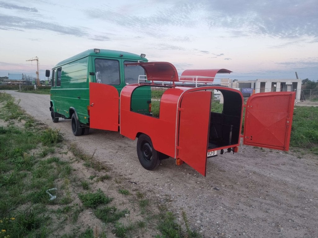 Unieke brandweeraanhanger | 1969 | gerestaureerd | foodtruck, Niet ingevuld, Zo goed als nieuw, Niet ingevuld, Ophalen