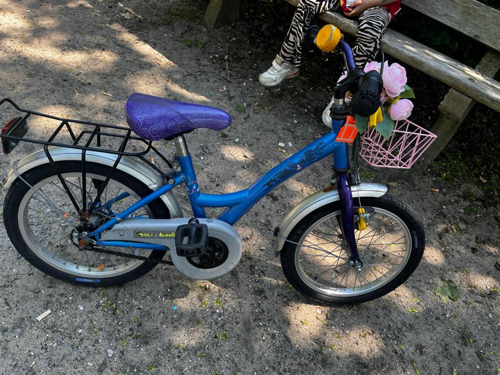 Fiets 16, Fietsen en Brommers, Fietsen | Kinderfietsjes, Ophalen of Verzenden, Zo goed als nieuw, 16 tot 20 inch