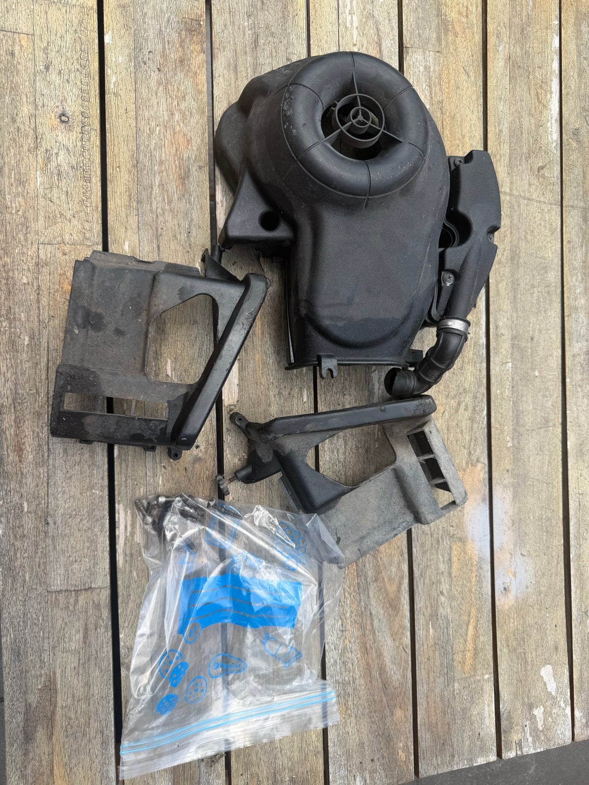Complete Koelkappen set piaggio Zip/vespa 4T, Ophalen of Verzenden, Gebruikt, Kap, Piaggio