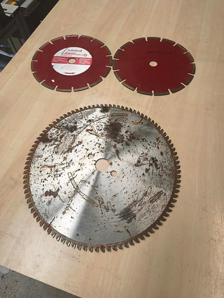 Zaagbladen, Ophalen of Verzenden, Rechthoekig, 50 tot 100 cm