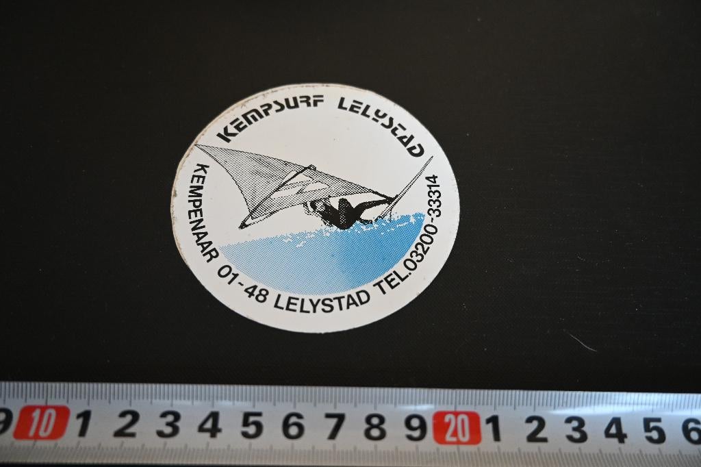 sticker KEMPSURF Leystad  Kempenaar 01-48 03200-33314, Ophalen, Zo goed als nieuw, Sticker
