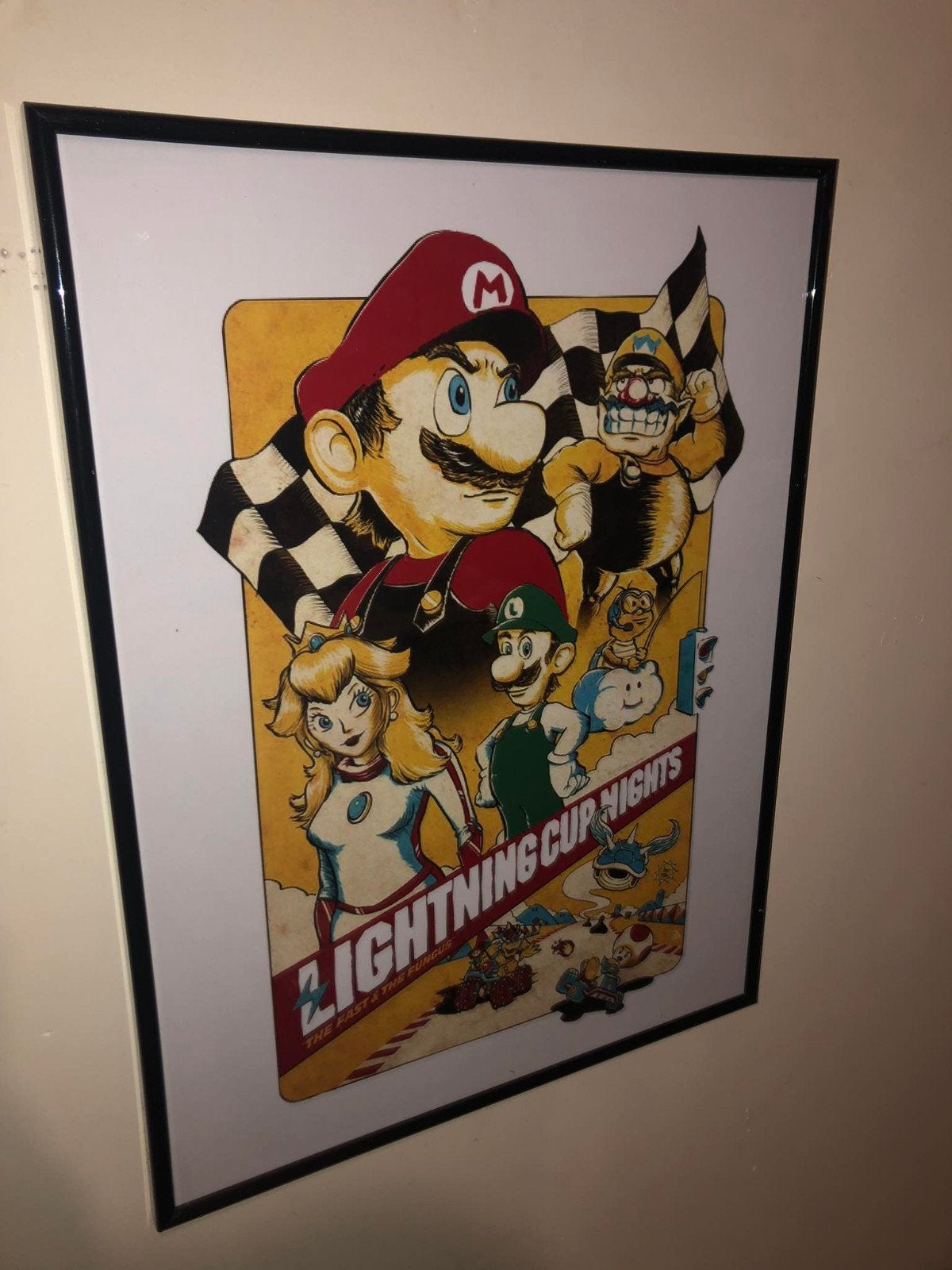 super mariokart, Ophalen of Verzenden, Zo goed als nieuw, A1 t/m A3, Film en Tv