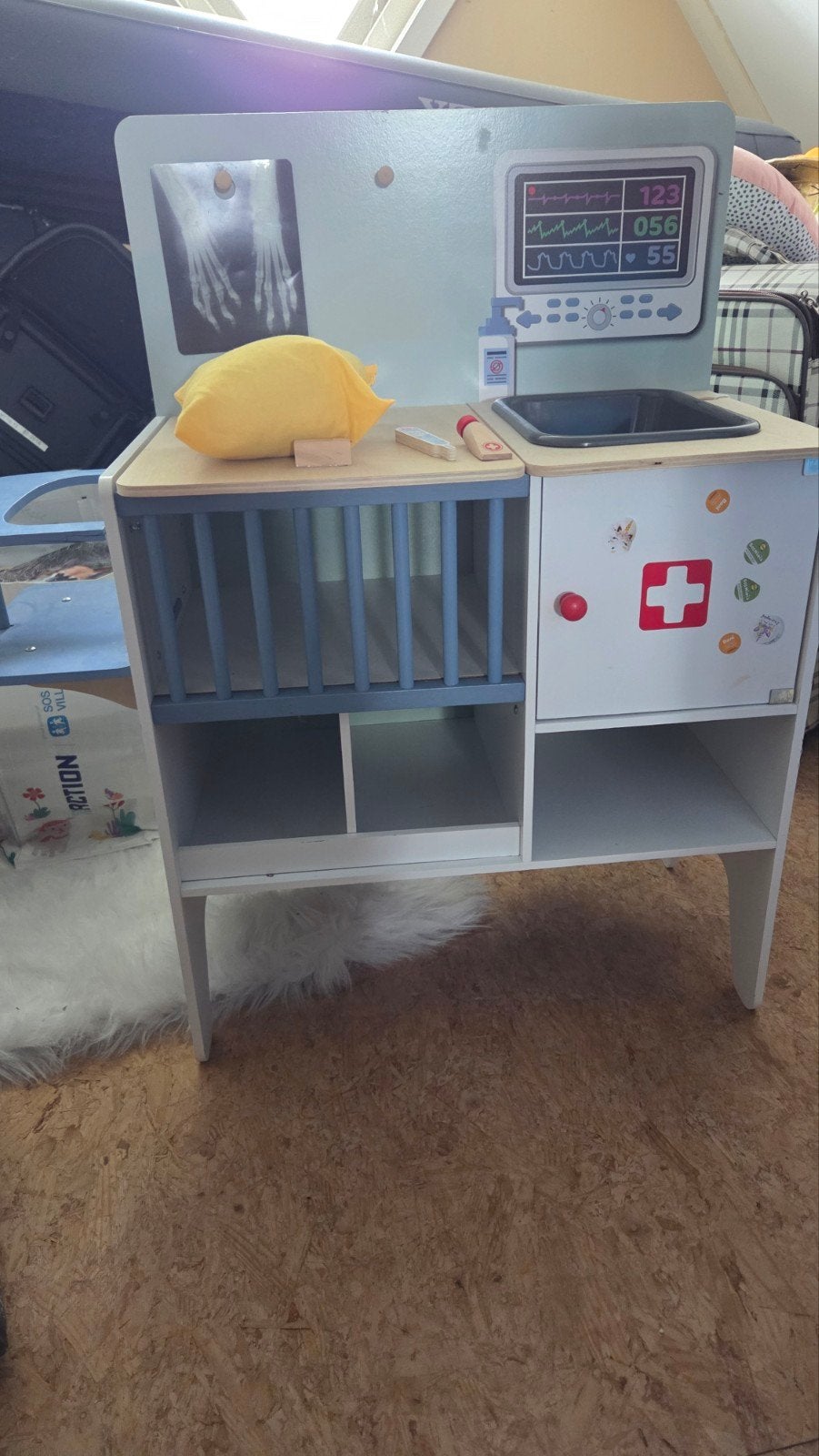 Dierendokter set, Ophalen