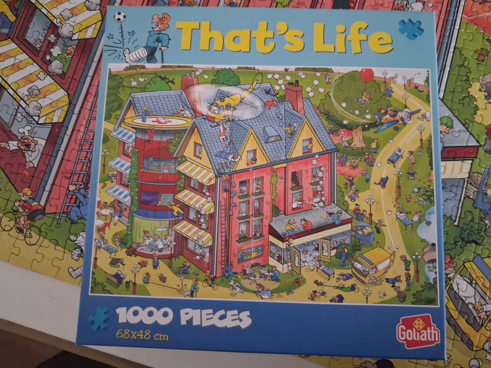 Goliath That's Life Legpuzzel 1000 stukjes, Ophalen of Verzenden, 500 t/m 1500 stukjes, Zo goed als nieuw, Legpuzzel