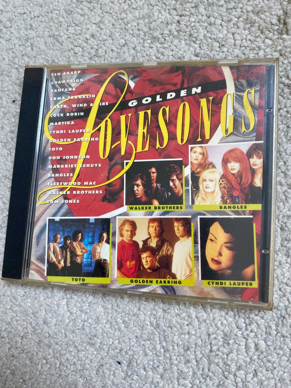 Golden Lovesongs CD 1993 Diverse artiesten, Pop/Rock, Cd's en Dvd's, Cd's | Pop, Ophalen of Verzenden, Zo goed als nieuw, Pop