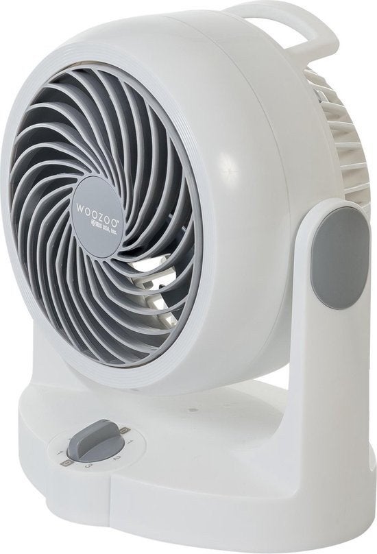 Ventilator Fan IRISWoozoo tafel mini klein zwart Gloednieuw, Ophalen of Verzenden, Nieuw, Statiefventilator