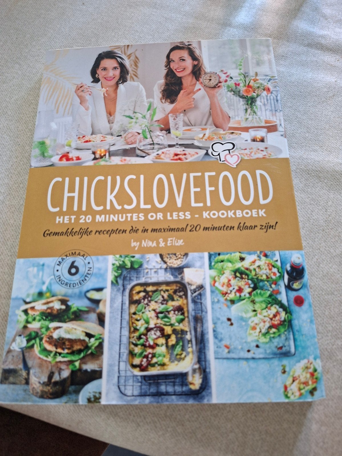 Chickslovefood - Het 20 minutes or less - kookboek, Ophalen of Verzenden, Zo goed als nieuw, Nederland en België