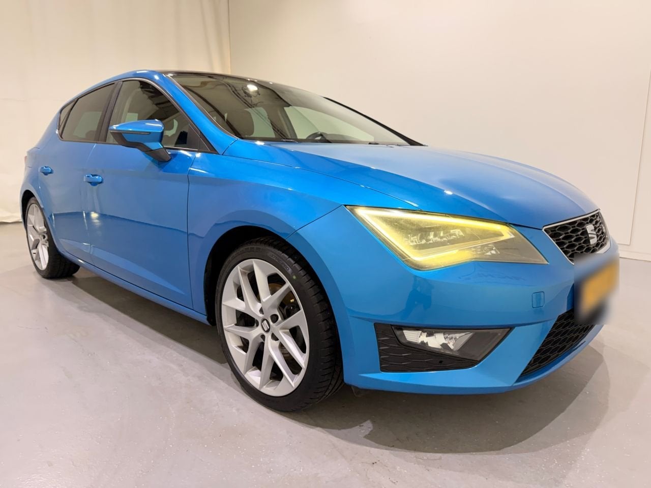 SEAT Leon 1.4 TSI FR Business Panorama /Clima (bj 2013), Auto diversen, Schadeauto's, Overige carrosserieën, Blauw, 1395 cc, Handgeschakeld