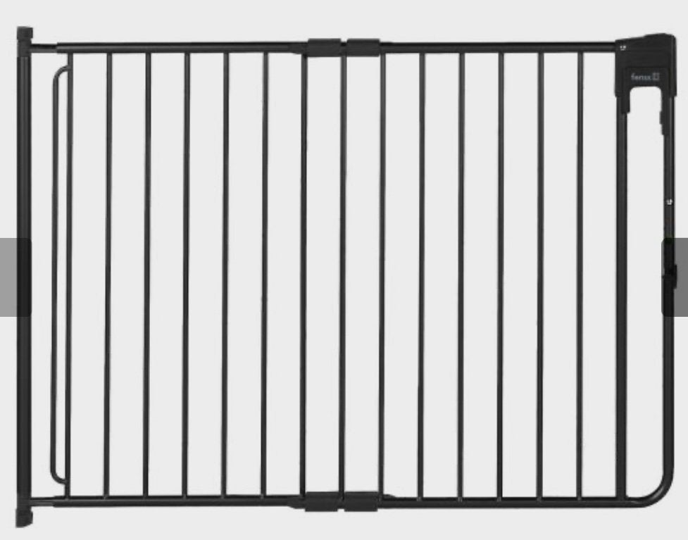 Fenss Traphek Safetydoor Mat Zwart - 76-116cm, Ophalen, Zo goed als nieuw, Metaal of IJzer, 115 cm of meer